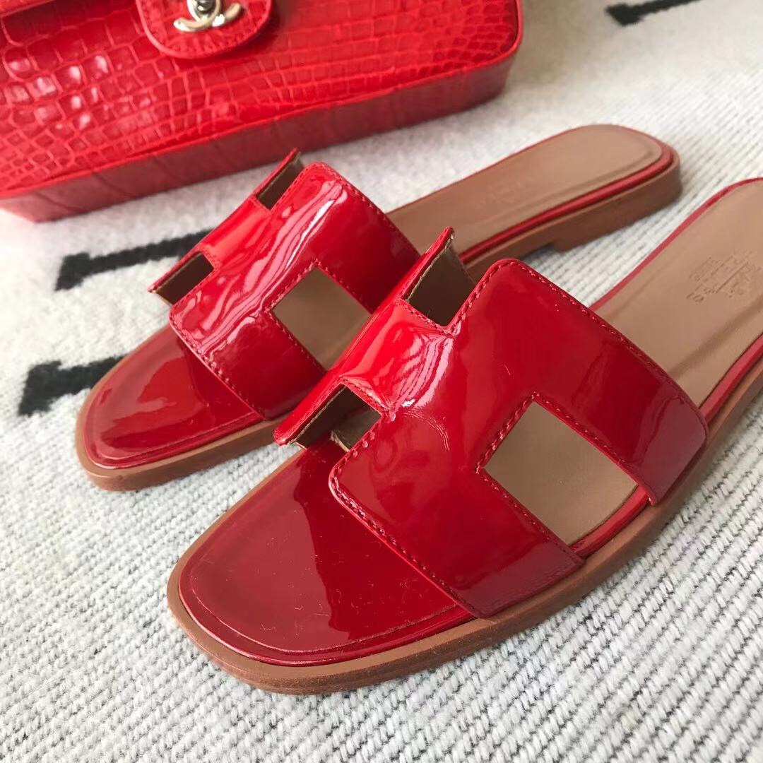 에르메스 올수공 오란 슬리퍼 샌들 페이던트 19